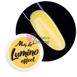 Decor pentru unghii NADP019NN cu pudra fosforescenta 29863 Galben-Galben Neon